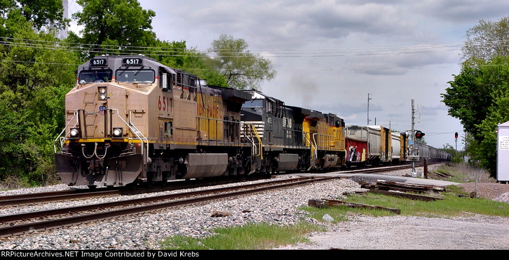 UP 6517, NS 4572, UP 7290